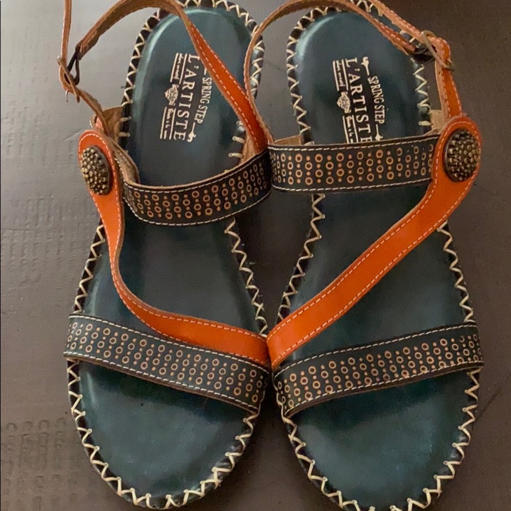 Spring Step L’Artiste sandals size 8